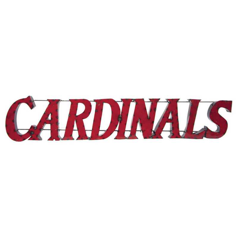 CARDINALSWD: Louisville Cardinals Metal Décor